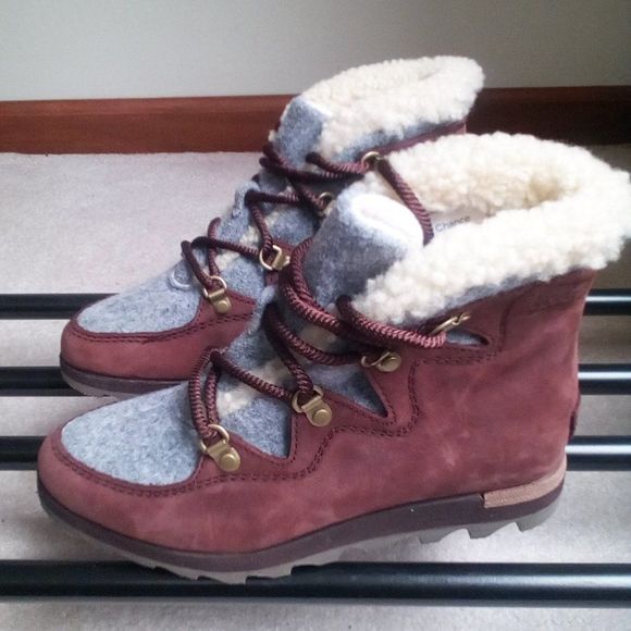 Sorel Women's Cattail Alpine Boots - NEW - Picture 3 of 7